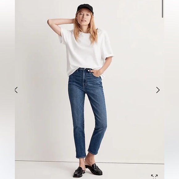 MADEWELL The Perfect Vintage Jean in Manorford Wash Instacozy Edition Women's 29 - Picture 1 of 11